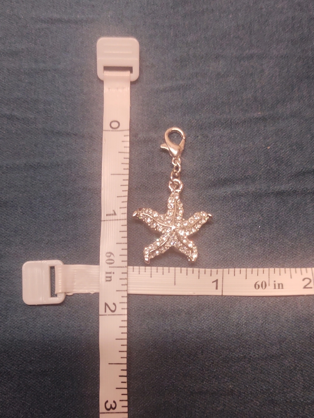 Sale!🔥 Swarovski Crystal Sea Star Starfish Charm/Pendant Pave Rhinestone - Picture 4 of 8